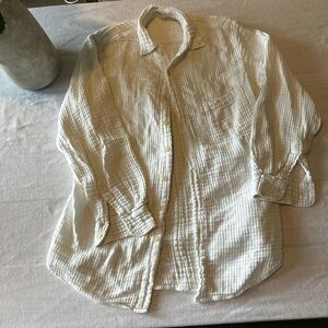 White Button-Up Shirt